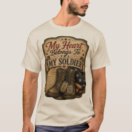 Mein Herz gehört meinem Soldaten T-Shirt