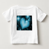 Mein Herz gehört meiner Mama!!! Baby T-shirt (Rückseite)