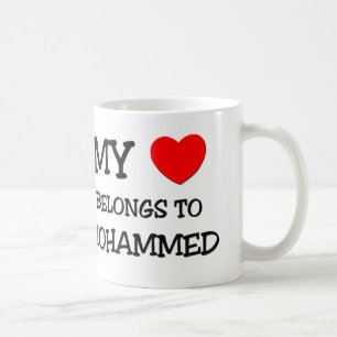 Mein Herz gehört Mohamed Kaffeetasse