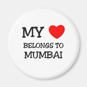 Mein Herz gehört MUMBAI Magnet