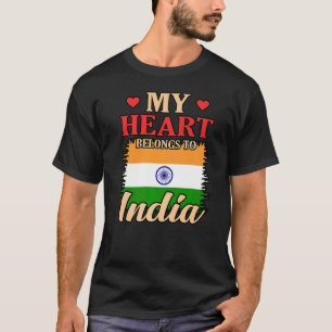 Mein Herz gehört nach Indien T-Shirt