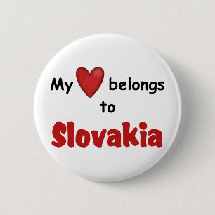 Mein Herz gehört nach Slowakei Button