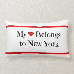 Mein Herz gehört New- Yorkkissen Lendenkissen