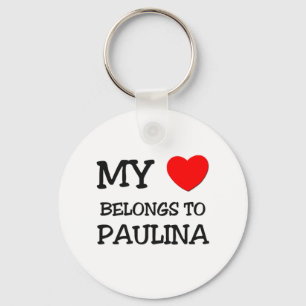 Mein Herz gehört PAULINA Schlüsselanhänger
