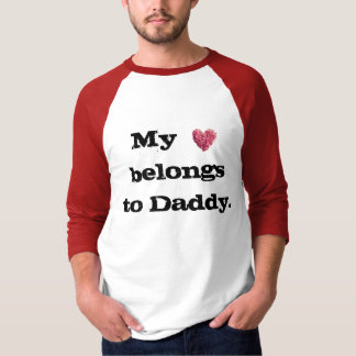 Mein Herz gehört Vati T-Shirt