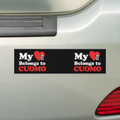 Mein Herz gehört zu Cuomo Autoaufkleber (Auf Auto)