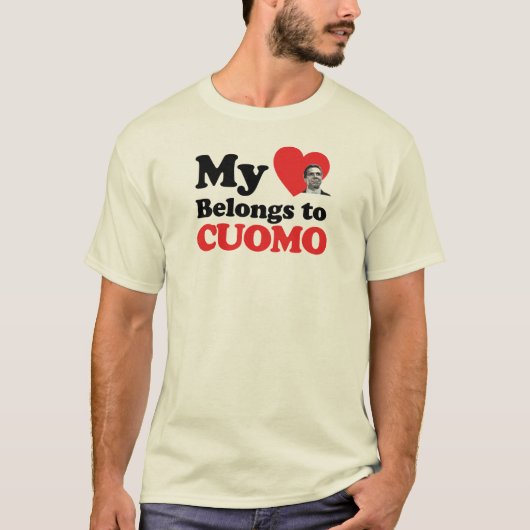 Mein Herz gehört zu Cuomo T-Shirt (Vorderseite)