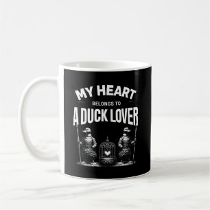 Mein Herz gehört zu einem Duck Lover Kaffeetasse