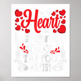 Mein Herz gehört zu einem Phantastischen Tattookün Poster