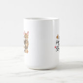 Mein Herz gehört zu einer Bengalischen Katze Kaffeetasse (Mittel)