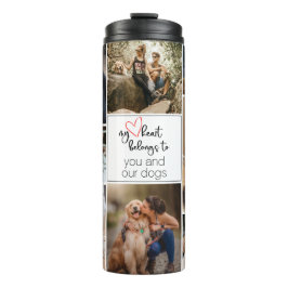 Mein Herz gehört zu einer benutzerdefinierten 10-F Thermosbecher