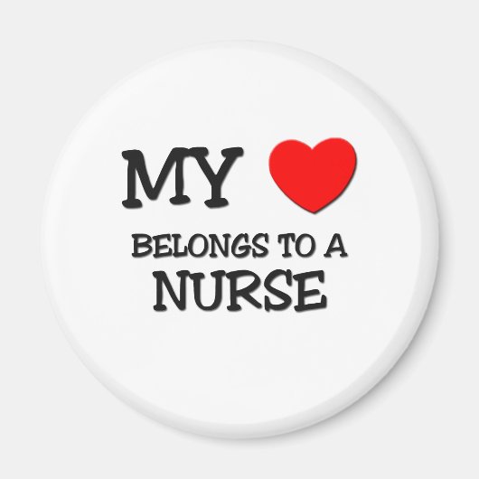 Mein Herz gehört zu einer KRANKHEIT Magnet (Vorne)