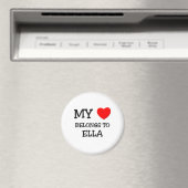 Mein Herz gehört zu ELLA Magnet (In Situ (Geschirrspüler))