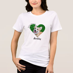 Mein Herz gehört zu Hund Lover Pet Foto T - Shirt