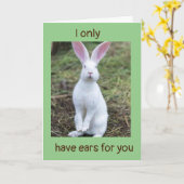 **MEIN HERZ GEHÖRT ZU IHNEN** EASTERKARTE KARTE (Gelbe Blume)