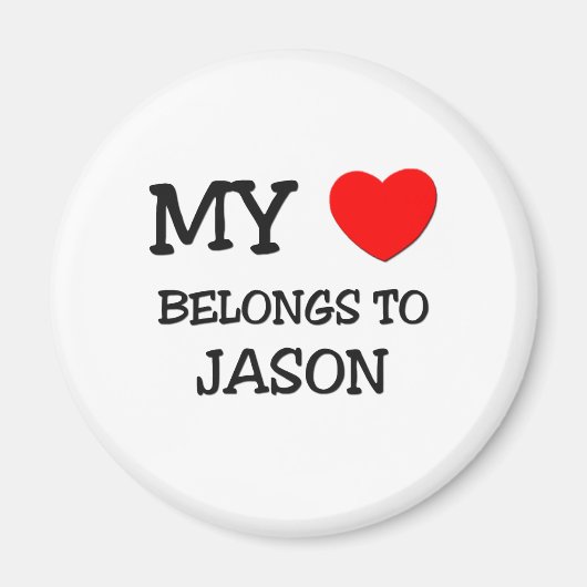 Mein Herz gehört zu Jason Magnet (Vorne)