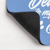 Mein Herz gehört zu meinem Hund Valentine | Mousep Mousepad (Ecke)