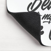 Mein Herz gehört zu meiner Katze Valentine | Mouse Mousepad (Ecke)