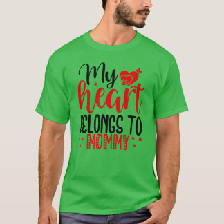 Mein Herz gehört zu mommy01 T-Shirt