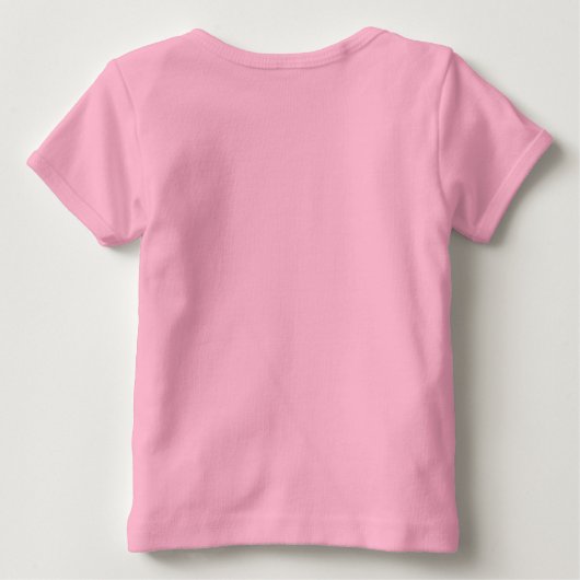 Mein Herz gehört zu Papa Baby T-Shirt (Rückseite)