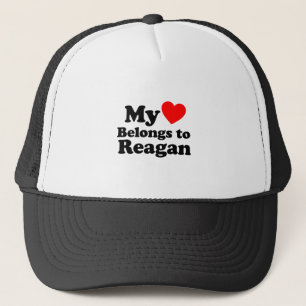 Mein Herz gehört zu Reagan Truckerkappe