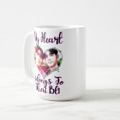 Mein Herz gehört zu Thai BL Kaffeetasse (Vorderseite Links)
