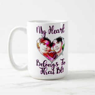 Mein Herz gehört zu Thai BL Kaffeetasse