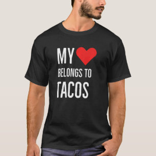 Mein Herz gehört zum Tacos-Jahreskongress 2022 V T-Shirt