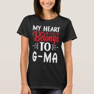 Mein Herz gehört zum Valentinstag von G ma T-Shirt