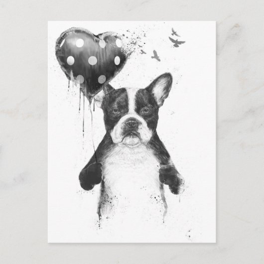 Mein Herz geht Postkarte (Vorderseite)