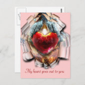 Mein Herz geht... Postkarte (Vorne/Hinten)