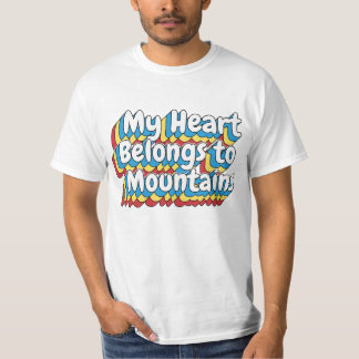 MEIN HERZ GEHT ZU BERGEN T-Shirt