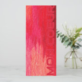 Mein Herz Grußkarte Einladung (Stehend Vorderseite)