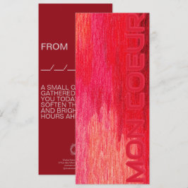 Mein Herz Grußkarte Einladung