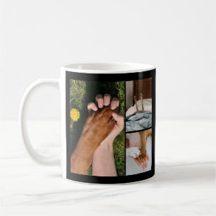 Mein Herz hat vier Beine Hunde-Liebe-Design Kaffeetasse