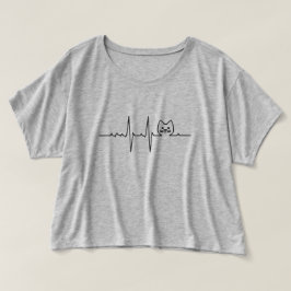 Mein Herz haut für Katze T-Shirt