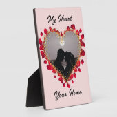 Mein Herz Ihre Zuhause Herz Rahmen Custom Foto Pla (Seite)