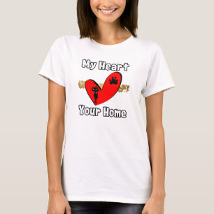Mein Herz, Ihre Zuhause T-Shirt