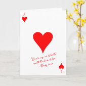 Mein Herz im Chaos der Liebe des Lebens Karte (Gelbe Blume)