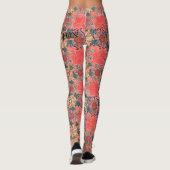 "Mein Herz in beflecktem Glas," Art-Leggings durch Leggings (Rückseite)