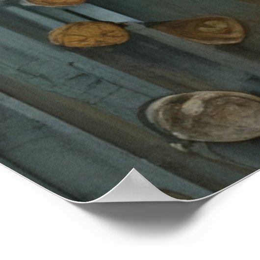 Mein Herz in den Händen halten Poster (Ecke)