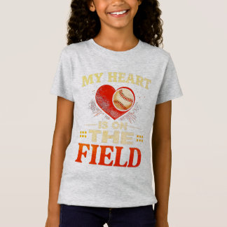 Mein Herz ist auf dem Feld T-Shirt