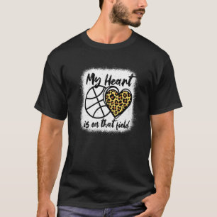 Mein Herz ist auf diesem Feld Basketball Mama Gepa T-Shirt