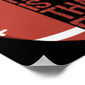 Mein Herz ist auf diesem Field American Football L Poster (Ecke)