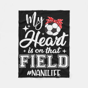 Mein Herz ist auf diesem Fußballfeld, Nani Oma Fleecedecke