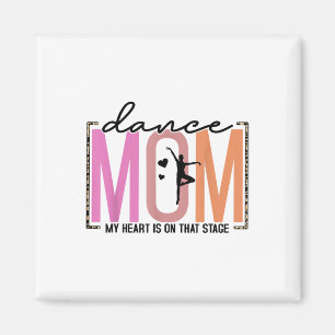 Mein Herz ist auf dieser Bühne Funny Dance Mama Mü Magnet