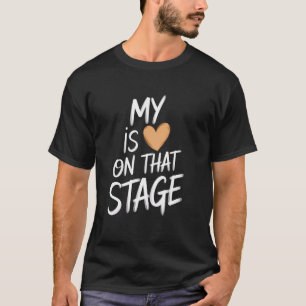 Mein Herz Ist Auf Dieser Bühne Muttertag Retro Lus T-Shirt