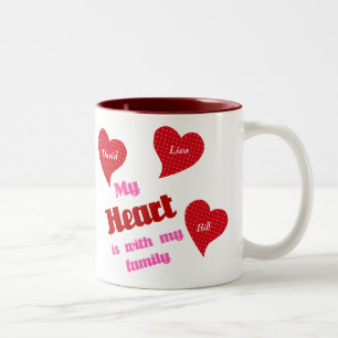 Mein Herz ist bei meiner Tasse