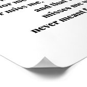 Mein Herz ist dabei zu wissen, was bedeutend war Poster (Ecke)