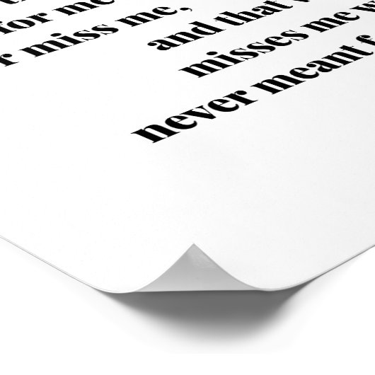 Mein Herz ist dabei zu wissen, was bedeutend war Poster (Ecke)